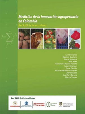cover image of Medición de la innovación agropecuaria en Colombia